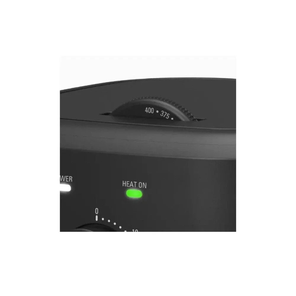 Bella Pro Series Analog Air Fryer 3 qt (quart) Single Basket Black